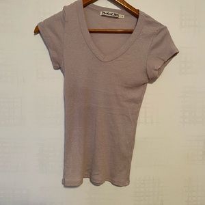 michael stars V neck tee shirt